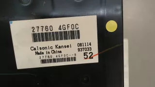 277604GF0C Блок управления печки / климат-контроля Infiniti Q50 Арт 7863004, вид 3