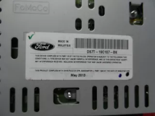 DS7T19C107BK Магнитола Ford Fusion 2 Арт 00179475, вид 7