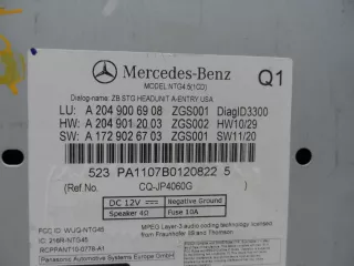 2049060701,2048706489 Магнитола Mercedes C W204 Арт 00181562, вид 2