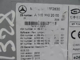 1699002000 Магнитола Mercedes Sprinter W906 Арт 00194467, вид 2