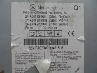 2049060601,2048706389 Магнитола Mercedes C W204 Арт 00182465, вид 3