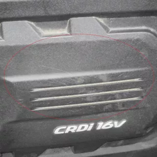 art260644 Декоративная крышка двигателя Hyundai Tucson 3 Арт 260644, вид 4