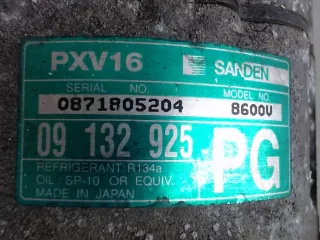 0871805204,09132925PG компрессор кондиционера Opel Zafira A Арт 20012632, вид 1