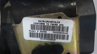 5GY02XDVAD Ремень безопасности передний правый Jeep Grand Cherokee III (WK) Арт 7897278, вид 2