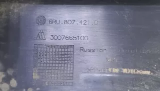 6RU807421DGRU, 6RU807421D Бампер фольксваген, фольцваген поло Volkswagen Polo 5 Арт ARM264957, вид 13
