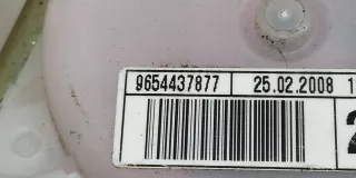 9654437877 ремень безопасности задний Citroen C4 Picasso 1 Арт 2076741, вид 5