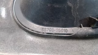 5579535011 Решетка стеклоочистителя (Дождевик) Toyota FJ Cruiser Арт 7956380, вид 4