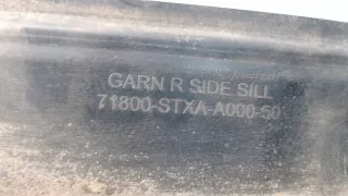 71800stxaa00050 Накладка на порог Acura MDX 2 Арт 7956114, вид 3