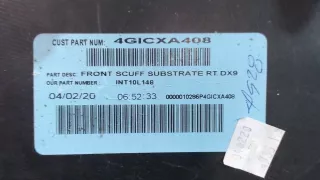 4GICXA408 Накладка на порог Jeep Compass 2 Арт 7958112, вид 3
