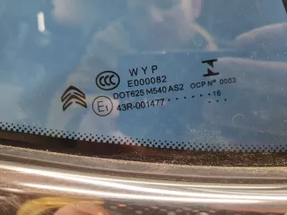 9677082680 Стекло двери задней правой Citroen C4 2 Арт Z280917, вид 2