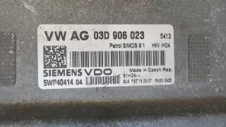 03d906023 Блок управления двигателем Volkswagen Polo 4 Арт 7993303, вид 4
