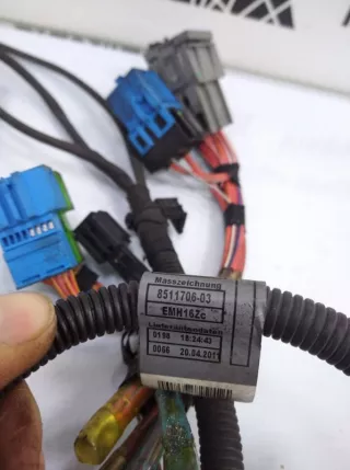 12518511708 Проводка модуля кпп BMW 3 F30/F31/GT F34 Арт TP40038, вид 7