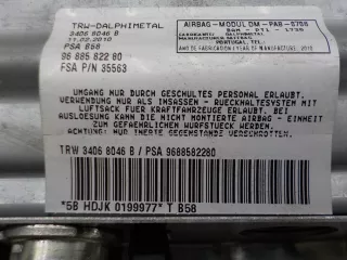 8216XL Подушка безопасности переднего пассажира Citroen C4 Picasso 2 Арт 662342, вид 3
