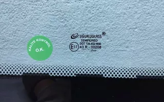 4384846 Стекло кузовное боковое левое Ford Transit 3 restailing Арт AA436770, вид 2