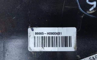 86665H0900 Накладка (юбка) заднего бампера Kia Rio 4 restailing Арт A986035T, вид 7