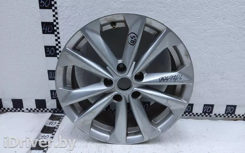 403004EA1B Диск колеса литой Nissan Qashqai 2 R17 к Nissan Qashqai 2 restailing Арт A994970L