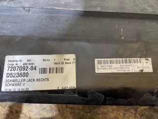 51777184774,7184774 Накладка на порог наружная правая BMW 5 F10/F11/GT F07 Арт 23808, вид 10