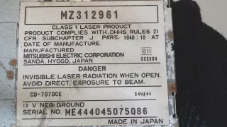 MZ312961 CD чейнджер Mitsubishi Grandis Арт 8096316, вид 4