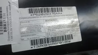 607227700AA00 Подушка безопасности пассажира Chrysler Voyager 4 Арт BBR15IU01, вид 2