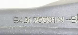 543170001N Кронштейн крепления балки подвески Renault Laguna 3 Арт 2079754, вид 3