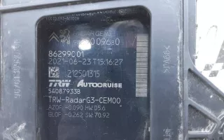 9829009680 Радар дистроник Peugeot 3008 2 Арт 989021L, вид 6