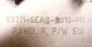 83711-SCAA-G010-M1 Кнопка стеклоподъемника заднего правого Honda CR-V 2 Арт 2052187, вид 3