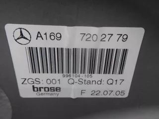1697202779 Стеклоподъемник передний левый Mercedes B W245 Арт 00156550, вид 4