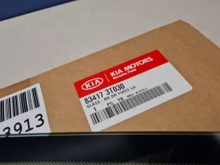 834173T030 Стекло двери задней левой Kia Quoris 1 Арт Z296042, вид 2