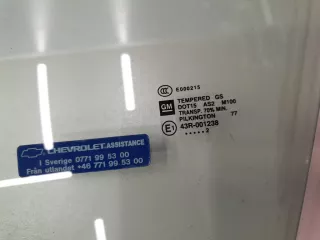 25994211 Стекло двери передней левой Chevrolet Volt Арт Z233748, вид 3