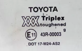 43R-00003 Стекло двери передней правой Toyota Carina E Арт 2045856, вид 2