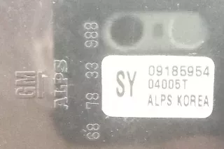 09185954 Кнопка стеклоподъемника переднего левого Opel Vectra C  Арт 2061755, вид 4
