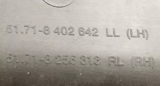 51718402642,51718256313 Дождевик BMW X5 E53 Арт 2026131, вид 3