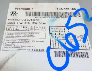 1K00351801 Магнитола Volkswagen Passat B6 Арт 2012519, вид 4