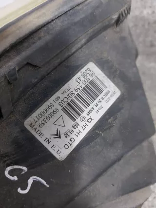 9650055980 Фара левая Citroen C5 1 Арт 46023050180, вид 3