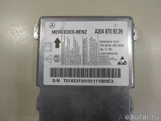 2048709326 Блок управления AIR BAG Mercedes GLK X204 Арт E80829007, вид 2