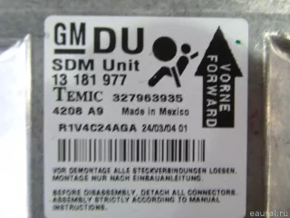 13181977 Блок управления AIR BAG Opel Astra H Арт E40040785, вид 4