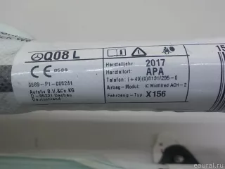 1568600302 Подушка безопасности боковая (шторка) Mercedes CLA c117 Арт E84681122, вид 5