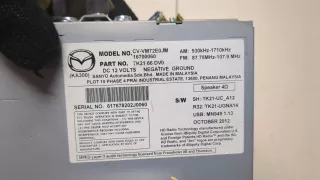 CVVM72E0JM,16700060,TK2166DV0 Магнитола (аудио система) Mazda CX-9 1 Арт 8320251, вид 4