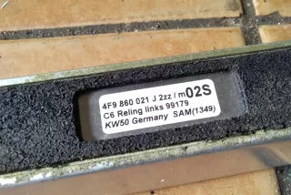 4f9860021j , art3329817 Дуги на крышу (рейлинги) Audi A6 C6 (S6,RS6) Арт 3329817, вид 3