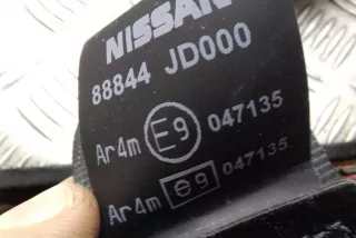 88844jd000 , art5075618 Ремень безопасности задний правый Nissan Qashqai+2 Арт 5075618, вид 4