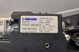 4G8877041, 4G8959591 , art3394224 Стекло панорамной крыши Audi A7 1 (S7,RS7) Арт 3394224, вид 1