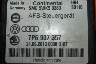 7P6907357, 5WK50280 , art139525 Блок управления светом Volkswagen Touareg 2 Арт 139525, вид 3