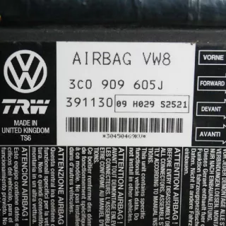 3C0909605J , art68007 Блок AirBag Volkswagen Passat B6 Арт 68007, вид 4