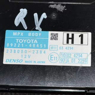 89221-48451238000-2384 , art91833 Блок комфорта Lexus RX 3 Арт 91833, вид 3