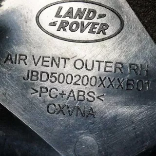 JBD500200XXXFAE500022XXX , art92927 Дефлектор обдува салона Land Rover Discovery 3 Арт 92927, вид 5
