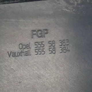 55558384, 315829598, 55558383 , art174599 Декоративная крышка двигателя Opel Zafira B Арт 174599, вид 3