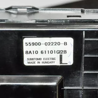 55900-02220-B , art185262 Блок управления печки/климат-контроля Toyota Auris 1 Арт 185262, вид 4