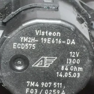 YM2H-19E616-DA7M4907511 , art204773 Заслонка печки/климат-контроля Ford Galaxy 1 restailing Арт 204773, вид 4