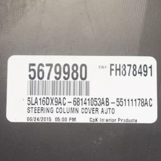56799805LA16DX9AC68141053AB55111178ACS5LA16DX9AC , art214785 Пластик салона Dodge Challenger 3 Арт 214785, вид 4