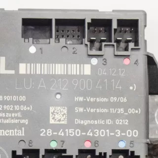 A2129004114 , art223099 Блок управления двери задней левой Mercedes E W212 Арт 223099, вид 3